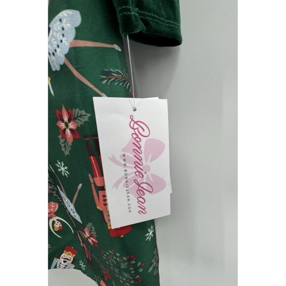 BONNIE JEAN Big Girls 16 Nutcracker Dress & Velvet Cardigan Set NWT - Picture 13 of 14